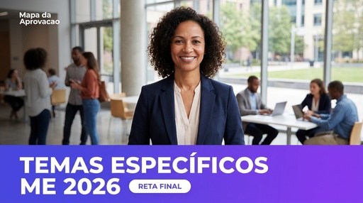 Temas Específicos ME SEDES-DF 2026 + Minha Banca (IA)