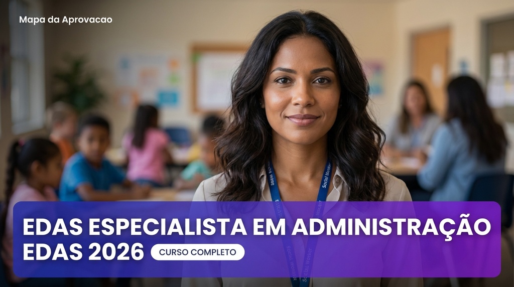 EDAS Especialista em Administração (SEDES-DF 2026) — Curso Completo Quadrix